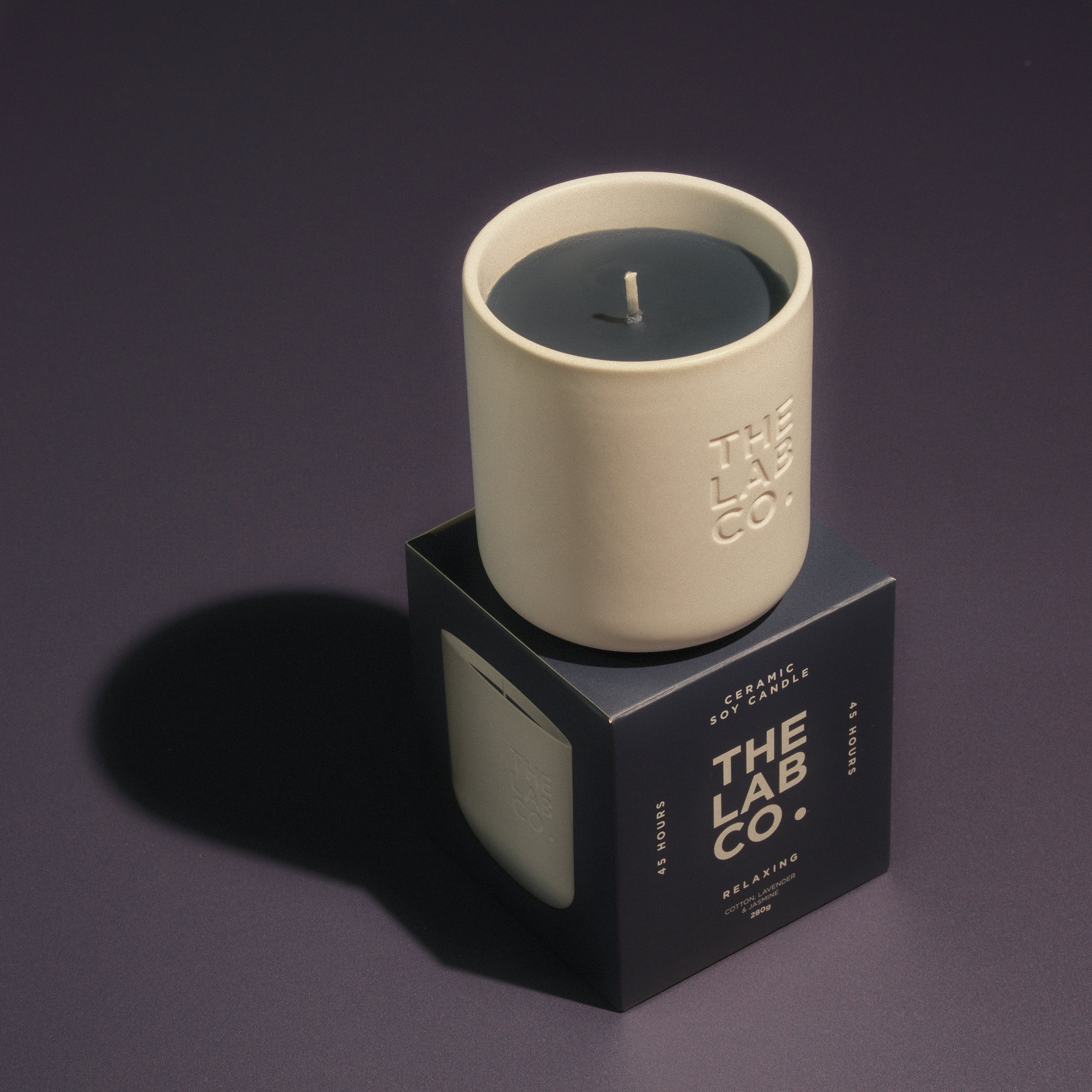 Relaxing 100% Soy Wax Candle 280g - Image 4