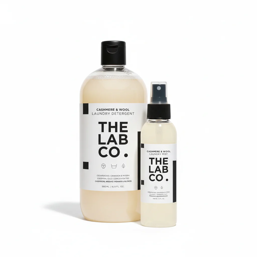 Cashmere Detergent 500ml and Fabric Mist Duo